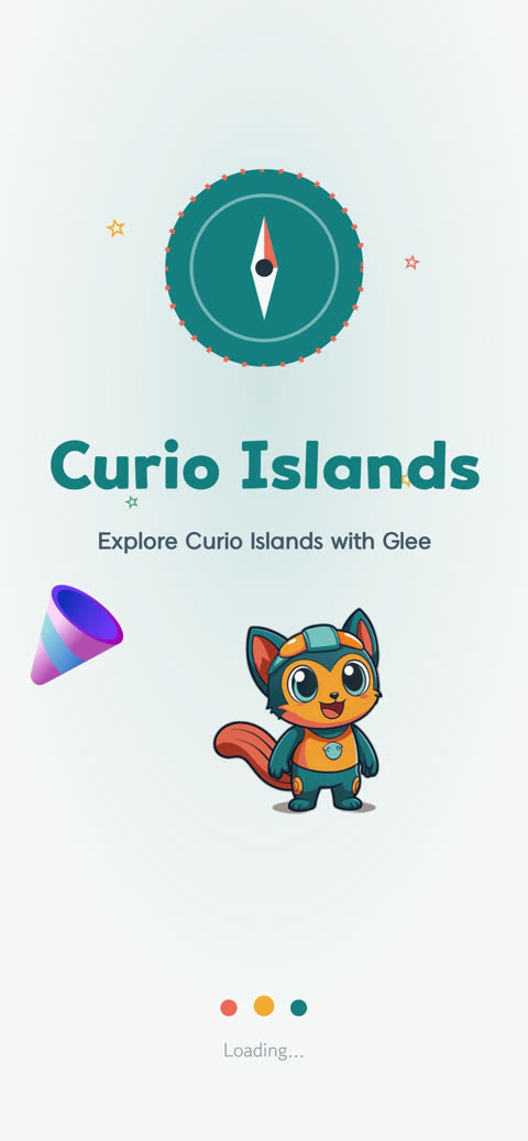 Curio Islands title screen